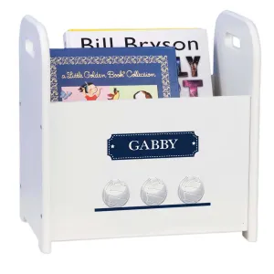 Personalized Volley Balls Book Caddy