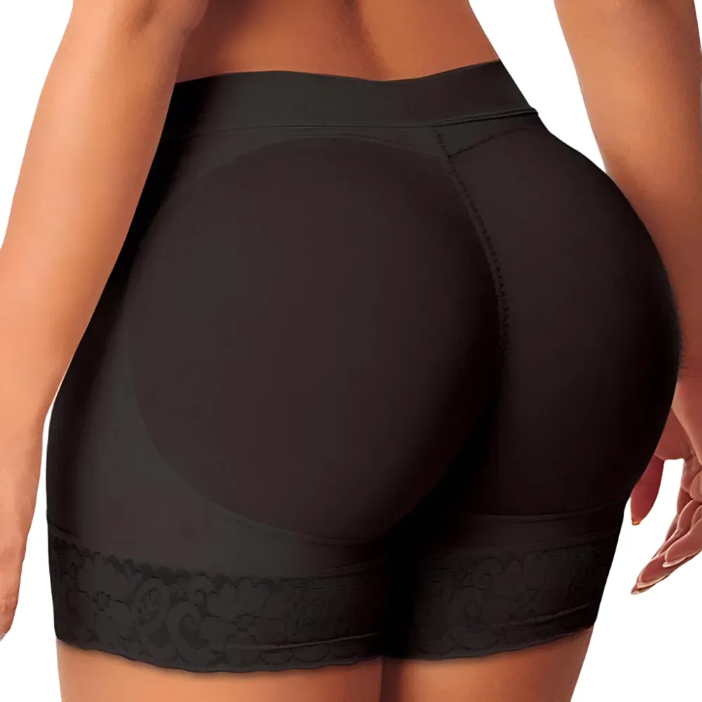 Premium Medium Waist Lace Butt Lifter Body Shaper