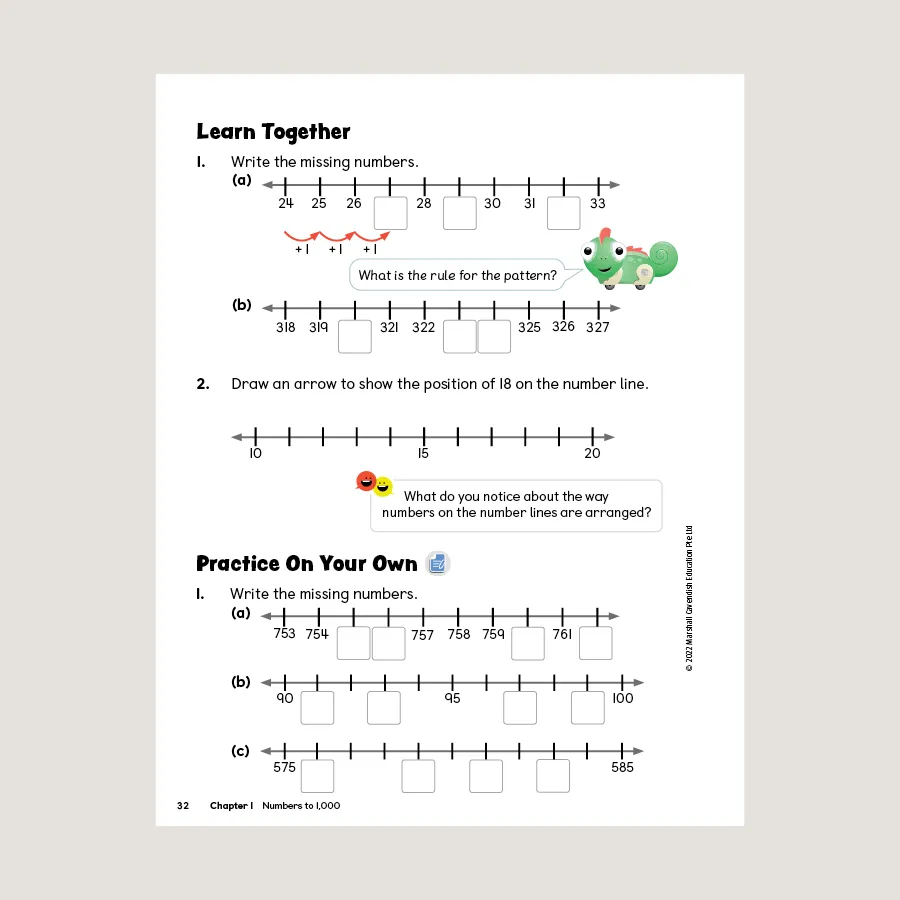 Primary Mathematics Student Book 2A (2022 Edition) - Blemished