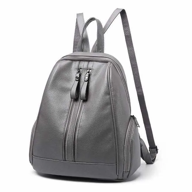 PU Leather Backpacks for Teenage Girls