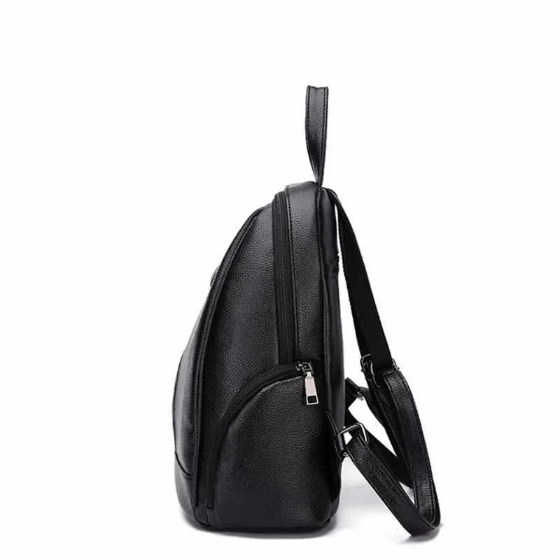 PU Leather Backpacks for Teenage Girls