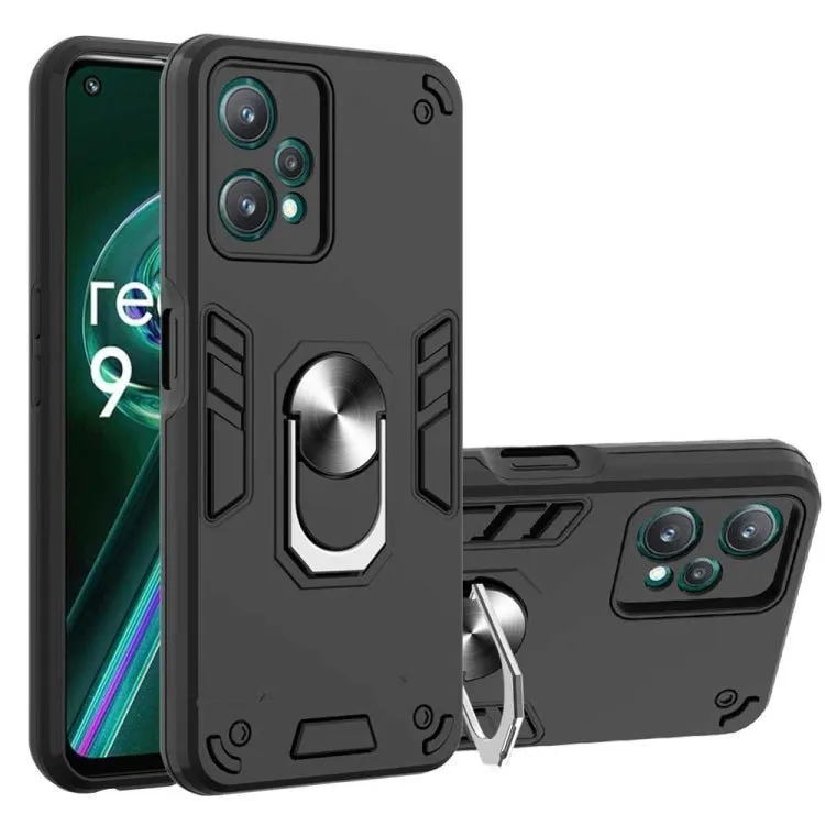 Push Ring Armouor Case For Realme 9 Series