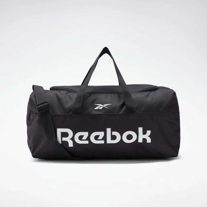 Reebok Active Core Grip Duffel Medium Unisex Training Bag Black