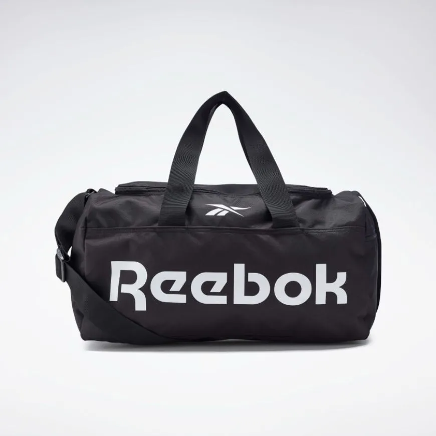 Reebok Active Core Grip Duffel Small Unisex Training Bag Black