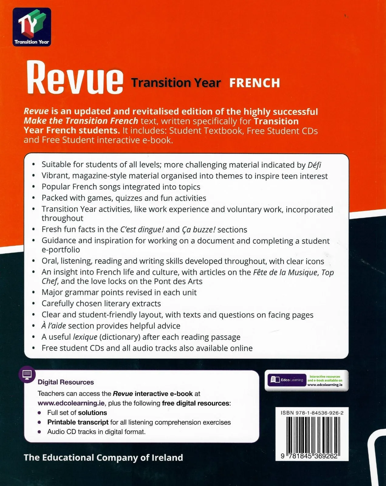 Revue - Transition Year French