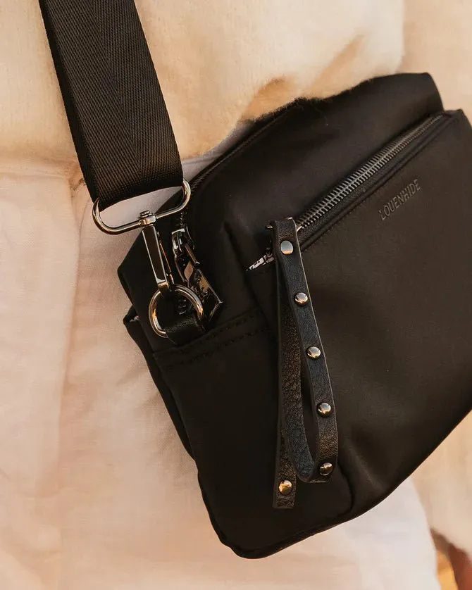 ROWIE NYLON CROSSBODY BAG BLACK