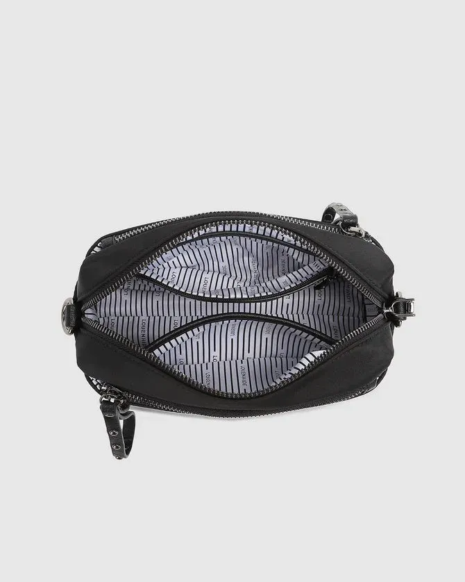 ROWIE NYLON CROSSBODY BAG BLACK