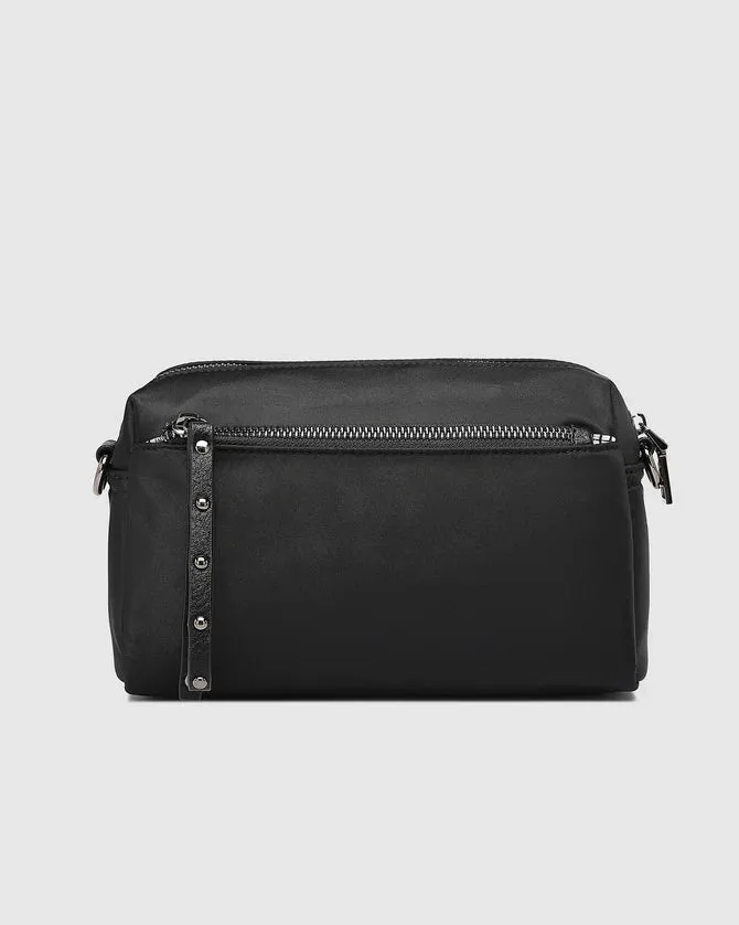 ROWIE NYLON CROSSBODY BAG BLACK