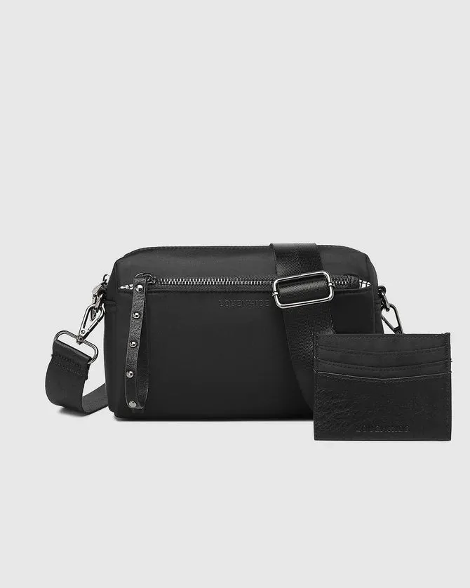 ROWIE NYLON CROSSBODY BAG BLACK