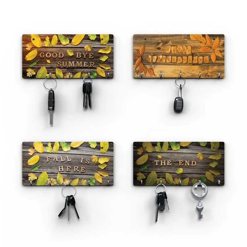 Season Shift Key Holder - Set Of Four