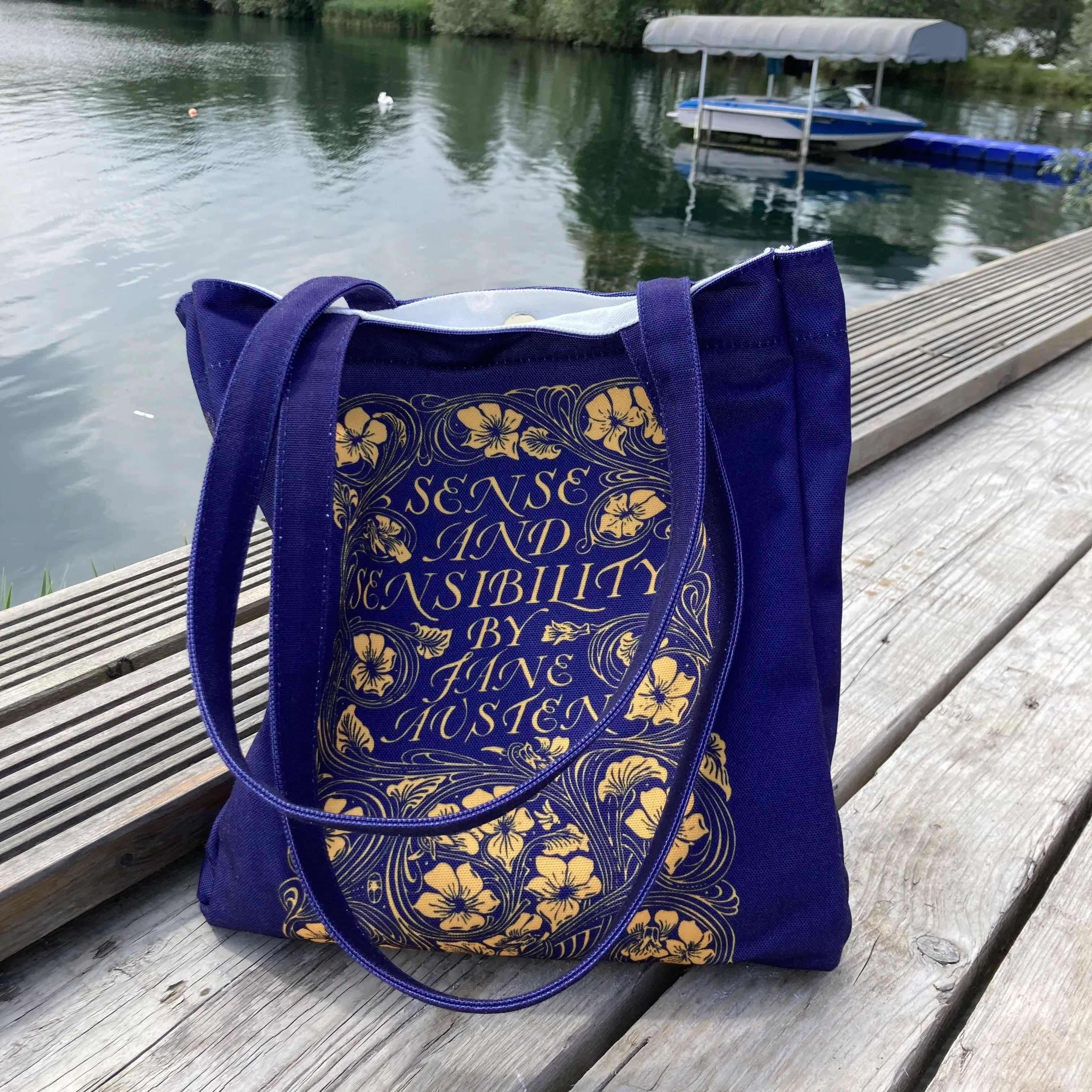 Sense and Sensibility Book Tote Bag