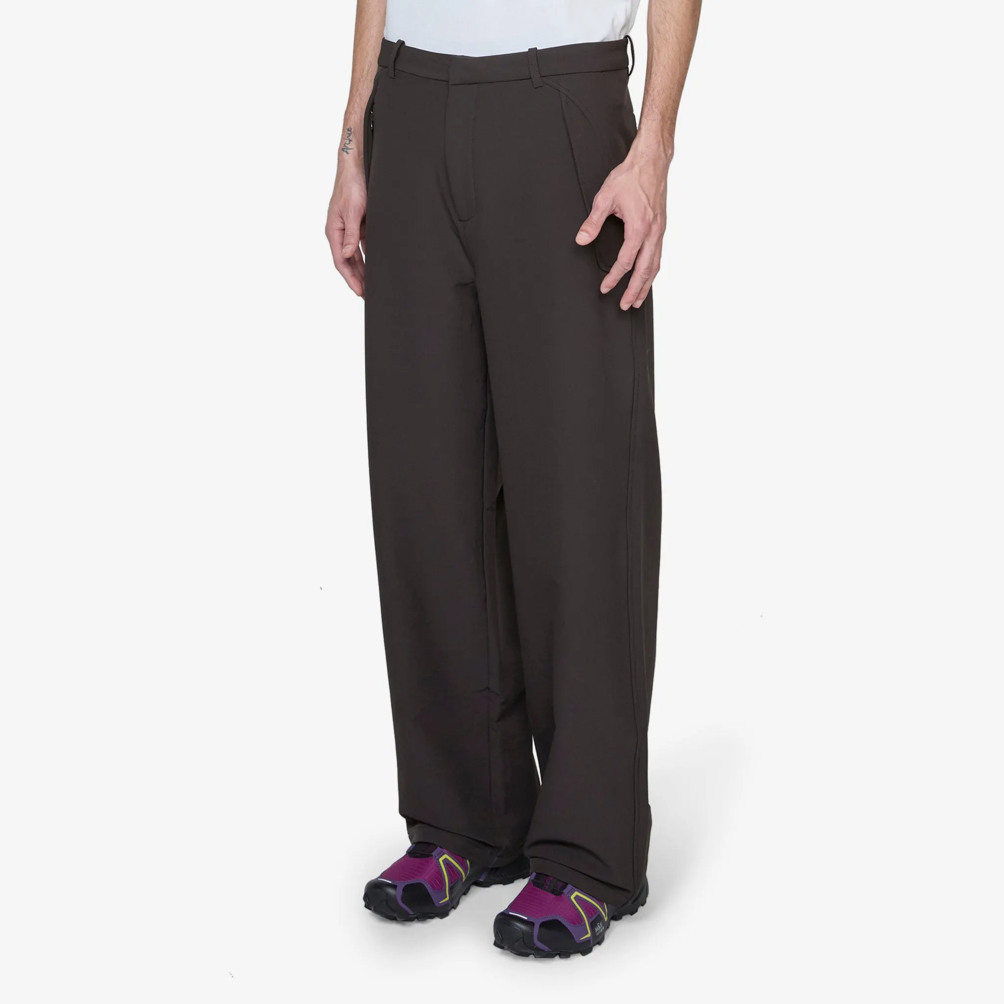 Soft Shell Trouser Dark Brown