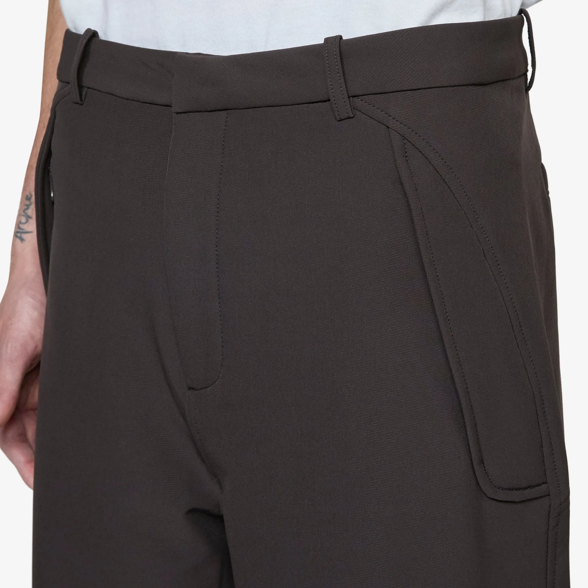 Soft Shell Trouser Dark Brown