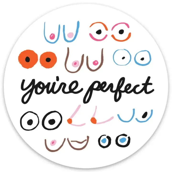 Sticker - Perfect Boobs Die Cut Sticker