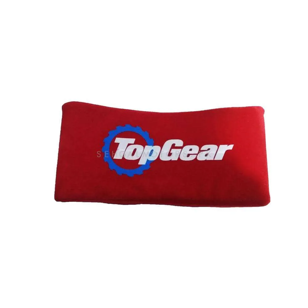 Top Gear Neck Rest Headrest Pillow Cushion Each - Red