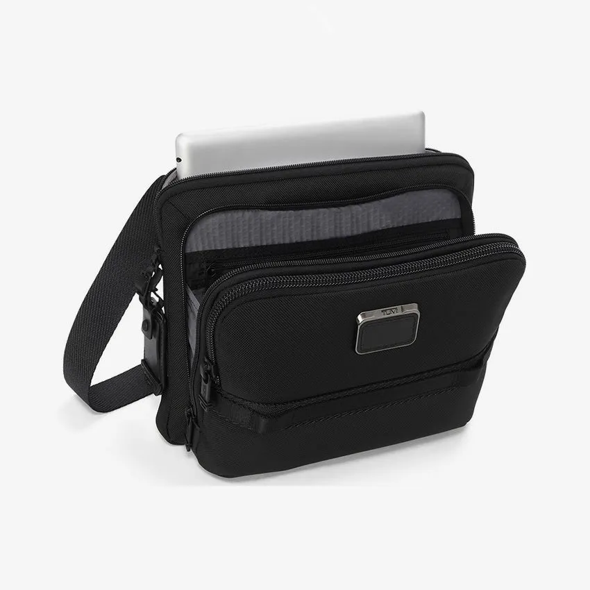 Tumi | Alpha Bravo Service Crossbody Black