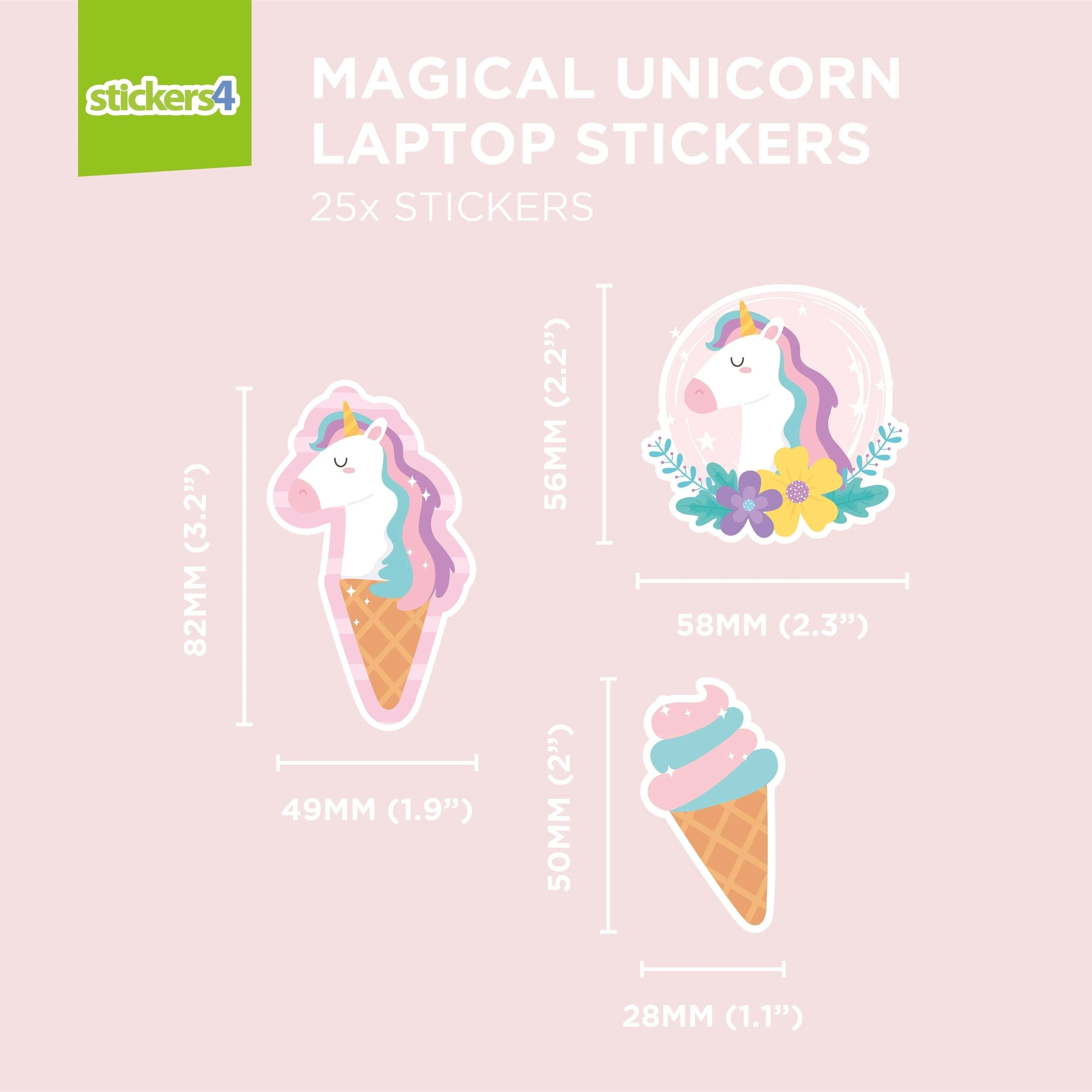 Unicorn Sticker Pack - Perfect Stocking Filler