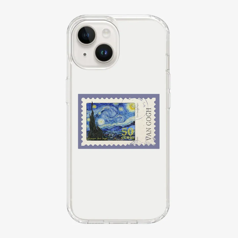 Van Gogh Stamp | The Starry Night Case