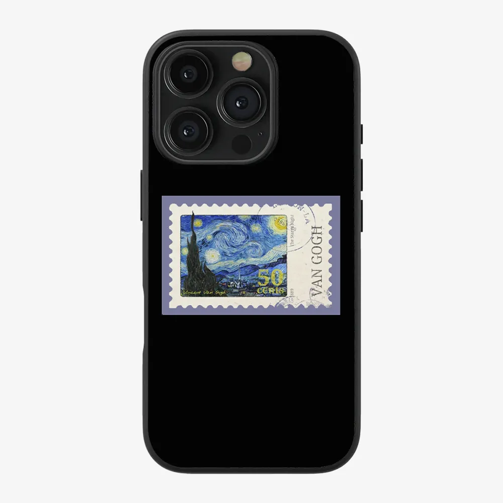 Van Gogh Stamp | The Starry Night Case