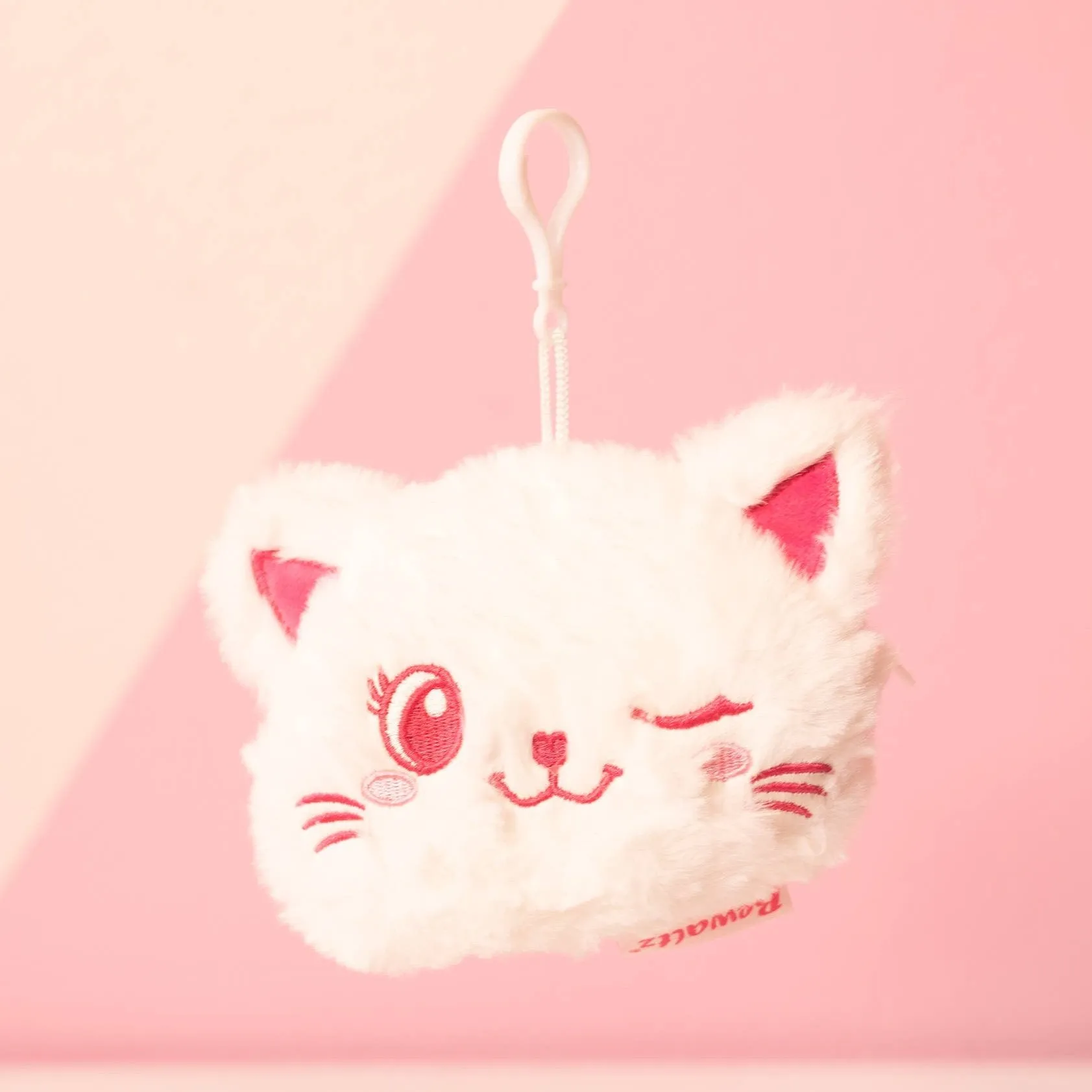 Winky Kitty Bag Charm, Coin Purse