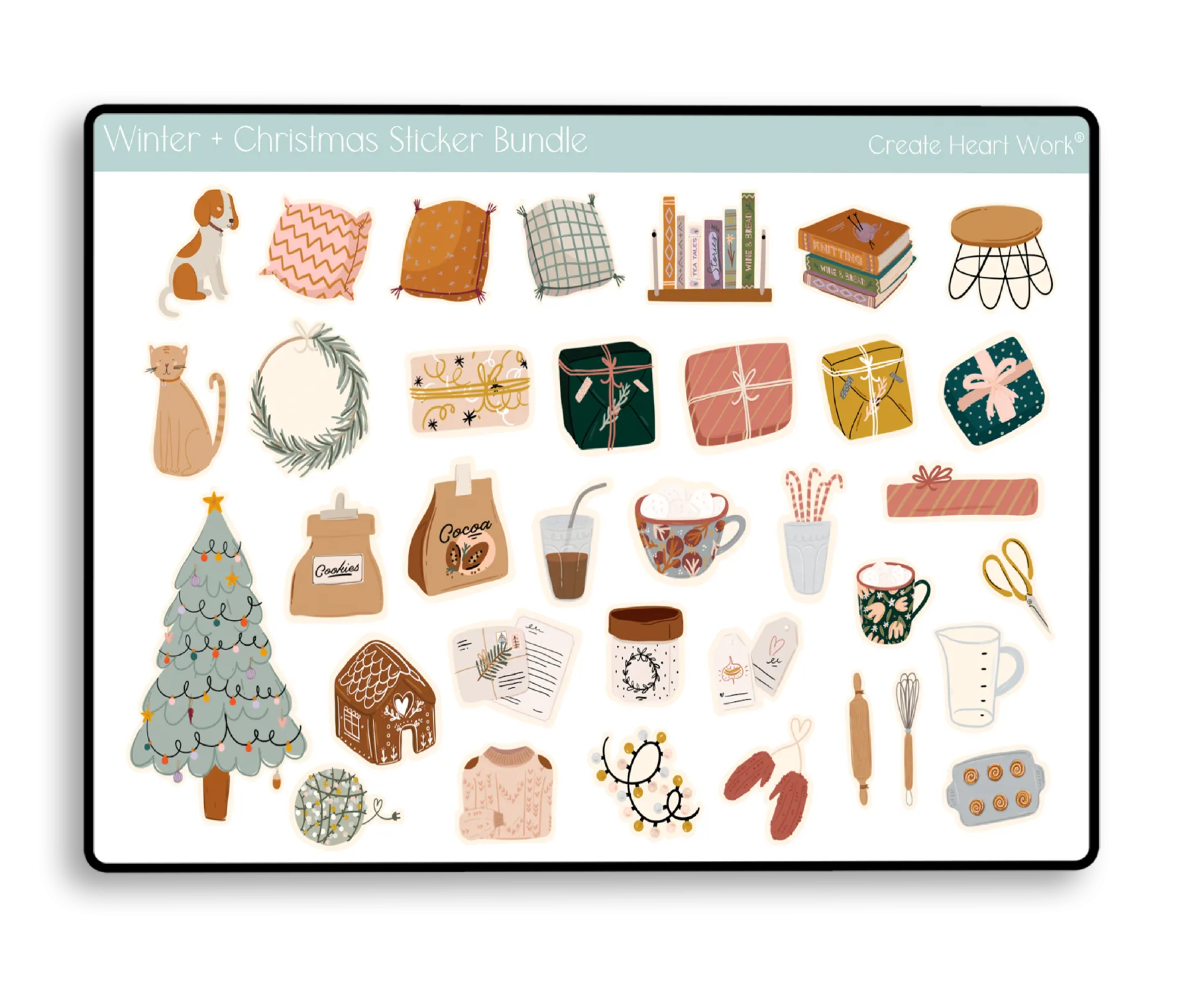 Winter - Christmas Sticker Bundle